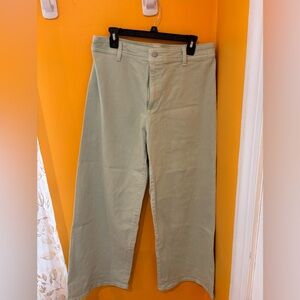 Universal Thread Light Sage Wide-Leg Pants